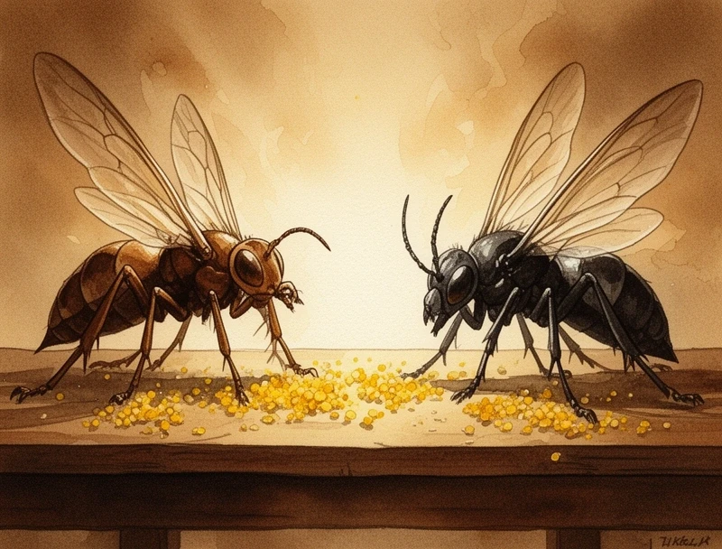 Insect court artwork
