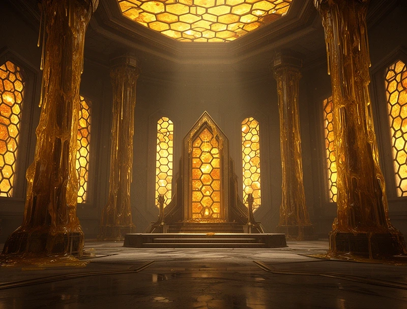 Throne room concept art